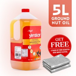 Yenstar Groundnut Oil - 5Litre Can