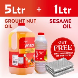 Groundnut Oil 5 Lt. Plus 1 Lt....